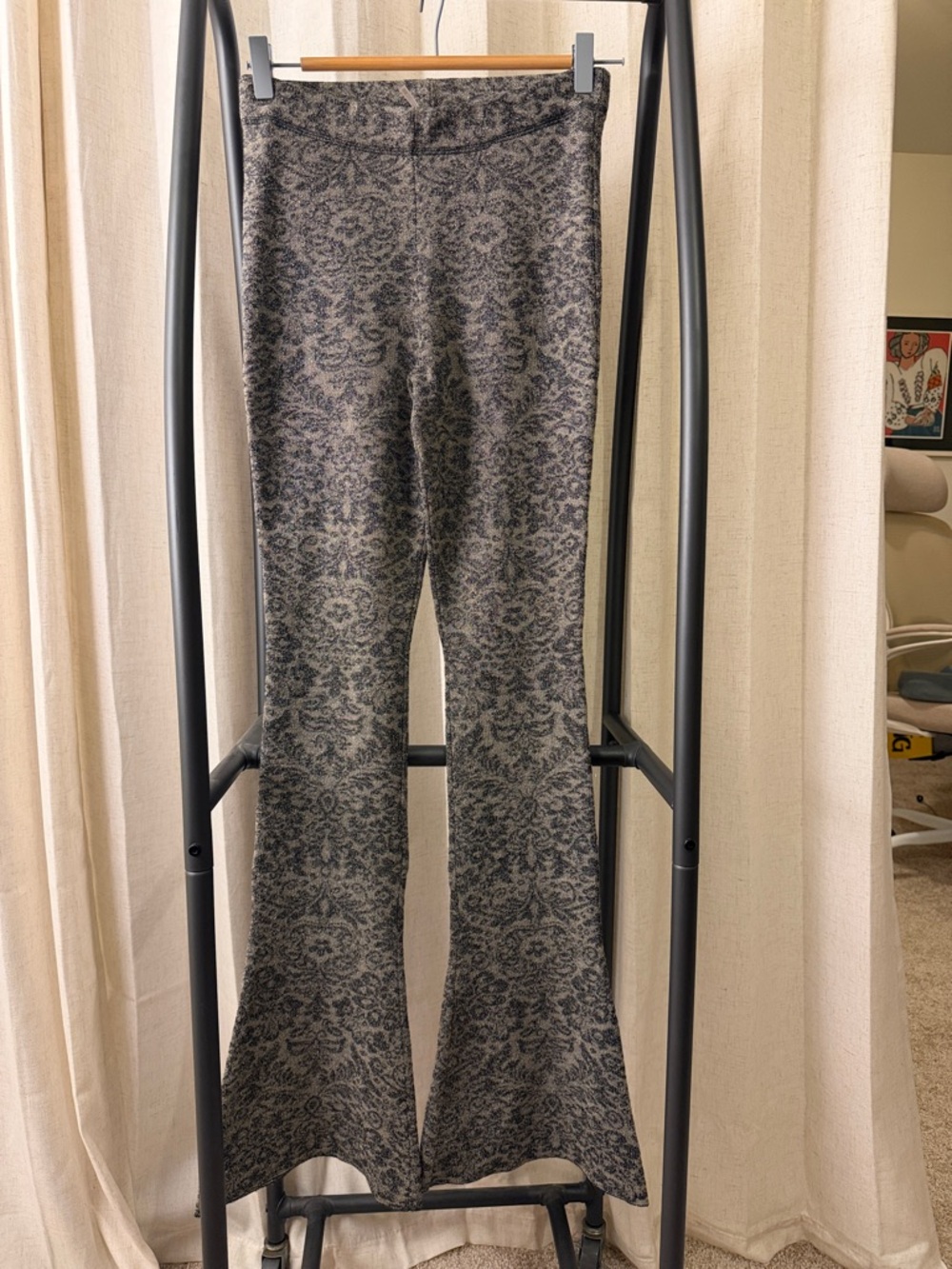 Free People Knit Flare stretch Pants